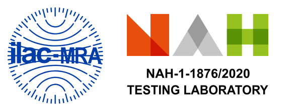 NAH 1-1876-2020 Testing Laboratory